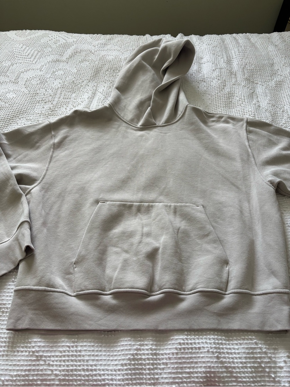 Lululemon Steady State Pullover Hoodie Light Beige L/XL